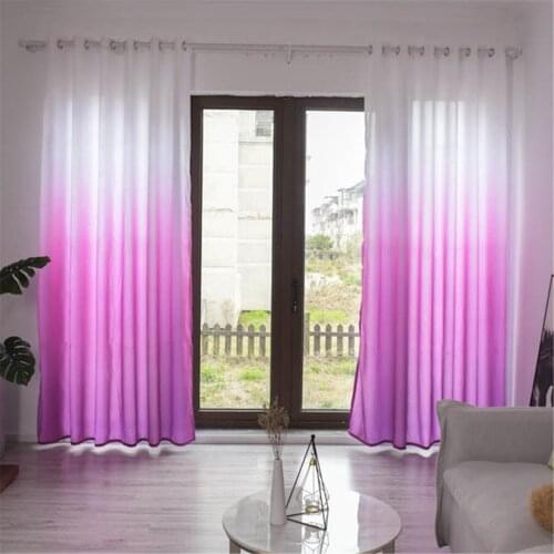 Fuwatacchi Fashion Modern Gradient Curtain Shiny Tassel Curtain For Living Room Bedroom Divider Door Valance Divide Home Decor