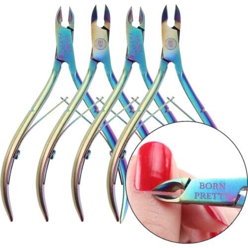 1Pc BORN PRETTY Nail Cuticle Nipper Dead Skin Remover Clipper Scissor Nail Art Remover Tool