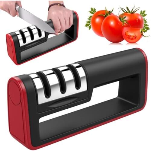 3-level Knife Sharpener Replacement Knife Sharpener Kitchen Manual Kitchen Knife Sharpener Tool Suitable For All Knife Supplies