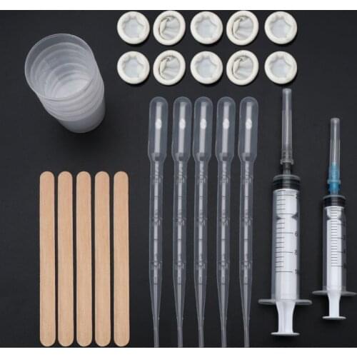 DIY Epoxy Resin Molds Jewelry Making Tool Kit With Stirrers Droppers Spoons Cups