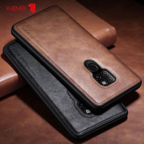X-Level Leather Case For Huawei Mate 40 Mate 30 20 P50 P40 P30 Pro Plus Cases Original Luxury Ultra Light Back Phone Cover