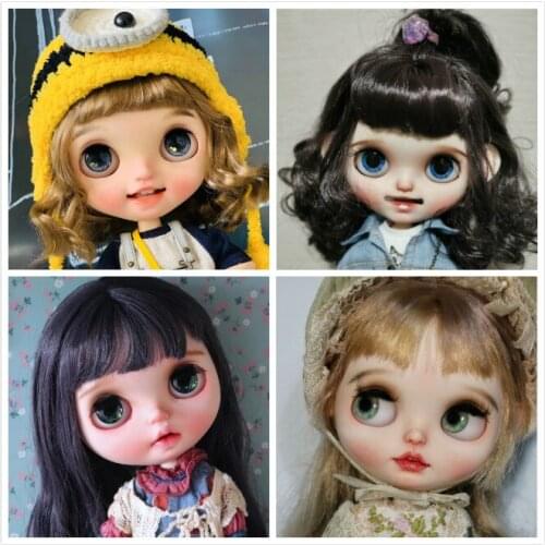 Customization doll DIY Nude blyth doll For Girls nude doll ( not include clothes) 20
