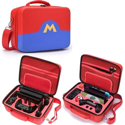 EVA Multi-function Hard Carrying Storage Bag Case For Ninteno Switch NS Console Big Capacity Travel Bag Protective Cover Shell