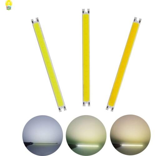 Sumbulbs new cuntomized cob led strip light source bulb 5W 100x8mm 12V DC Cold Nature Warm white 500LM for diy lamp