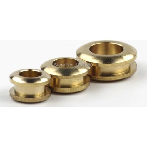 10*5mm Brass Gas Hole Grommets Screw Threaded Connection Eyelet DIY Bag Belt Part Hardware Leather Craft Handmade Buckle