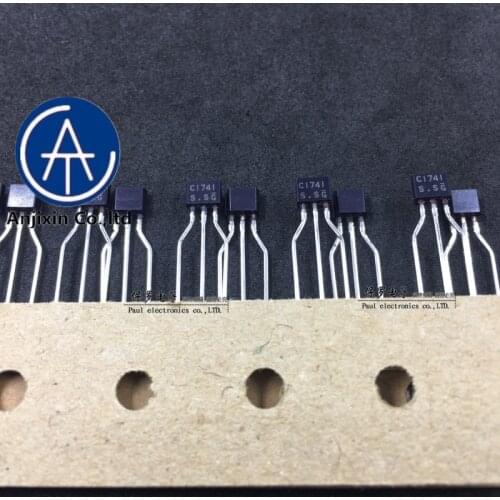 10pcs 100% orginal and new transistor 2SC1741S C1741S TO-92S with built-in resistor in stock