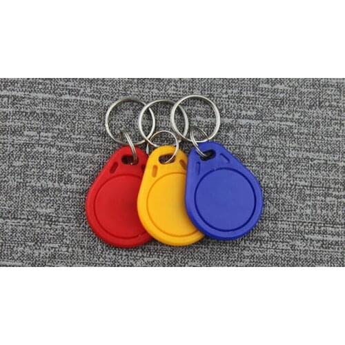 100pcs smart IC tags 13.56MHZ 1K memery S50 ABS waterproof used for access /attendance etc Key Fobs Card Tag