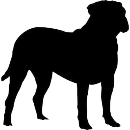 14.9*15.2CM Bullmastiff Dog Car Cover Scratch Vinyl Decal Car Styling Animal Personality Stickers C6-1803