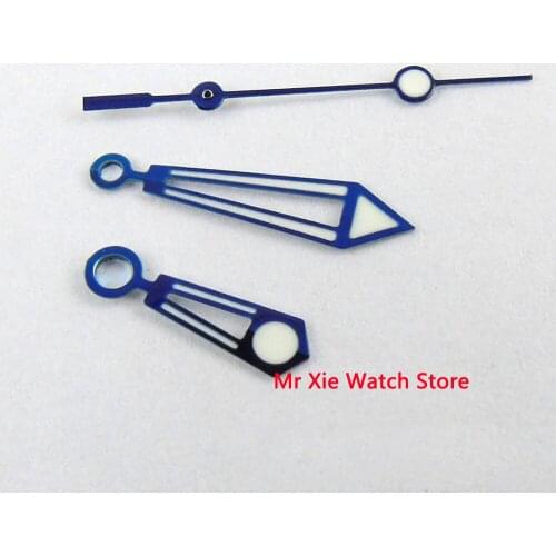 Bliger Brand New Silver White Color Luminous Watch Hands Fit MIYOTA 8205 8215 DG2813/3804 Automatic Movement