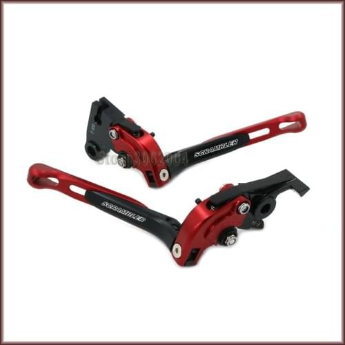 For TRIUMPH SCRAMBLER 2006-2014 2013 2012 2011 10 Motorcycle Accessories Folding Extendable Adjustable Brakes Clutch Levers CNC