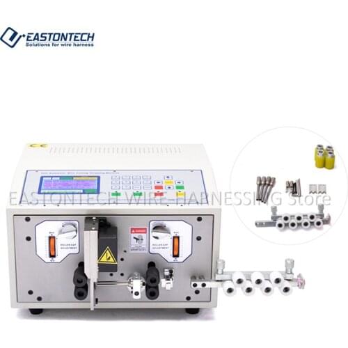 EASTONTECH EW-02B High Efficiency Small Wire Cuttting Stripping Machine Free Shipping