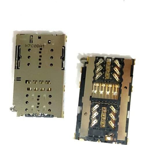 2PCS 5PCS 10PCS For Samsung Galaxy S7 SM-G930F G930A G930V S7 edge G935F G935A G935V S8 S9 Plus SIM Card Reader Slot Holder Port