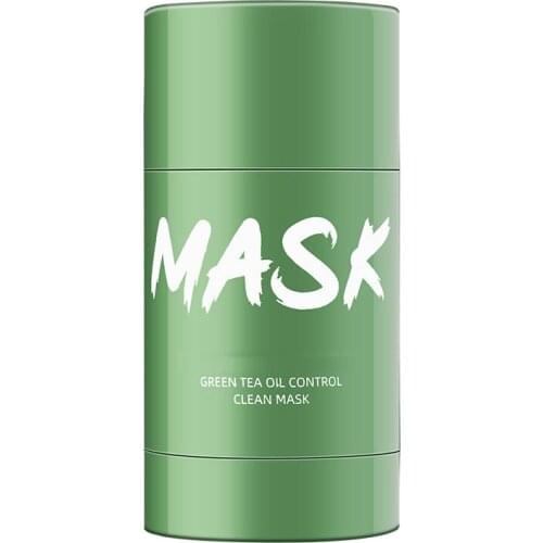 Cleansing Green Stick Green Tea Eggplant Mask Stick Mask Purifying Clay Stick Mask Oil Control Blackhead Anti-acne Whitening