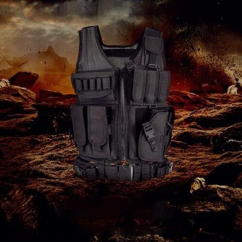 Hunting Clothes Swat Tactical Vest Swat Jacket Chest Rig Multi-Pocket SWAT Army CS Hunting Vest Camping Accessories