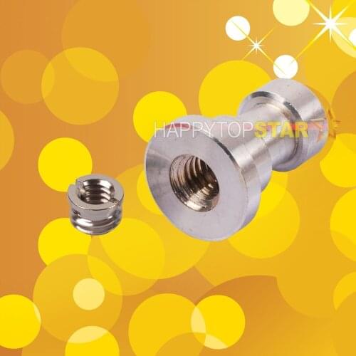 1/4" & 3/8" Tripod Screw to Light Umbrella Flash Holder Stand Adapter for Studio Accessories Tripod Light Stand and flash mount