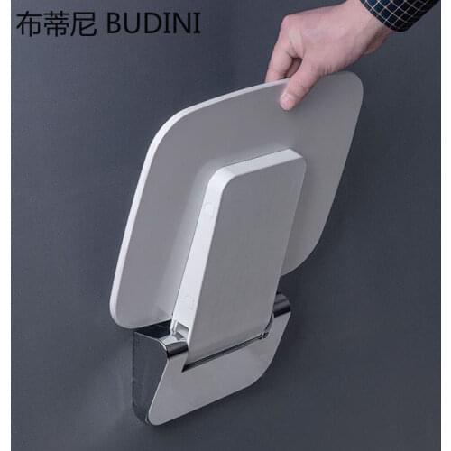 Bath Wall Chair Stool for Shower Bathroom Folding Seat Wall Stool Bath Wall Stool Elderly Toilet Stool Shoe Changing Stool