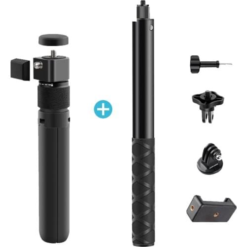 Universal Insta360 One X One R Plus EVO Selfie Stick Bullet Time Handheld Tripod Invisible Selfie Stick Insta360 Accessories