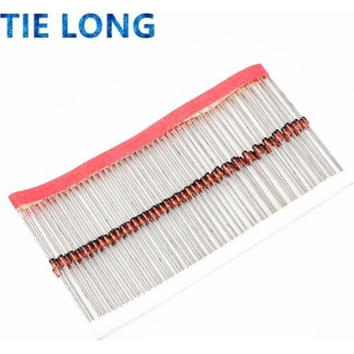 100pcs 1W Zener diode DO-35 1N4728A 3V3 1N4727A 3V0 1N4733A 5V1 1N4732A 4V7 1N4731A 4V3 1N4730A 3V9 1N4729A 3V6