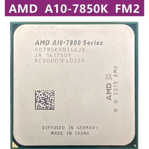 AMD A10-Series A10-7850K 7850 A10 7850K 3.7 GHz Quad-Core PROCESSEUR D'UNITÉ CENTRALE AD785KXBI44JA / AD785BXBI44JA PRISE FM2