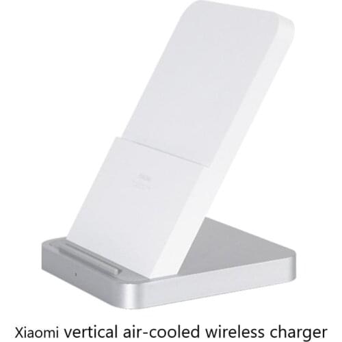 Xiaomi vertical air-cooled wireless charger with a maximum power of 30W, providing flash charging for Xiaomi Mi smartphones