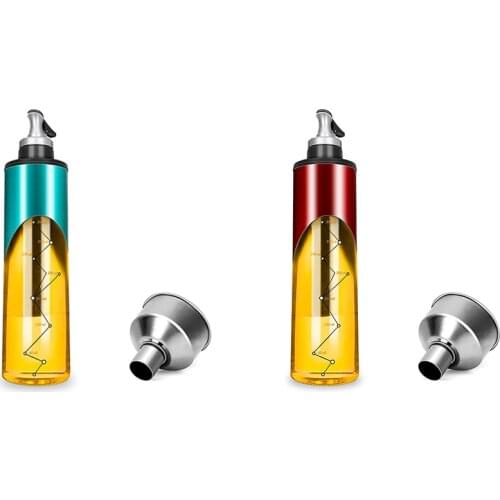 22Oz Olive Oil Air Tight Dispenser Bottle - Oil & Vinegar Cooking Oil Container - Olive Oil Decanter for Kitchen