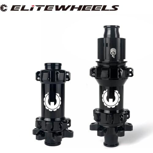 ELITEWHEELS M14 Ratchet System 36T 6 Bolt Lock MTB Hub Sraight Pull HG XD MS Freehub QR BOSST Axle 28 Holes For Mountain Bike