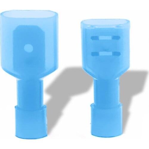 FDFN2-250 +MDFN 2-250 blue NYLON Male Female male electric wire connections Crimp Terminal Connectors