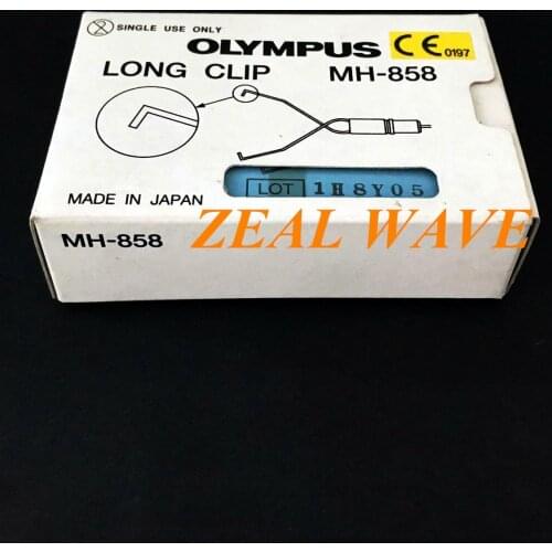 MH-858 Olympus Clip Device HX-5LR 5QR 6UR-1 Silver Clip Original Authentic