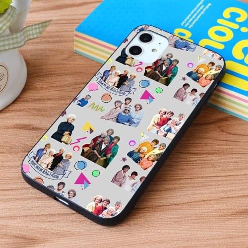 For iPhone the golden girls Soft TPU border Apple iPhone Case