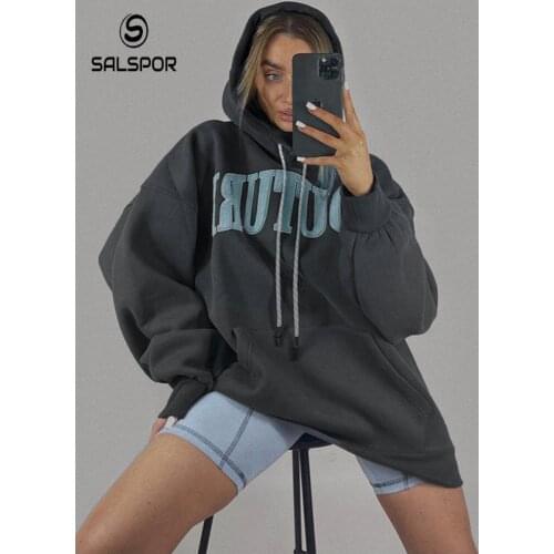 Женские толстовки с надписями SALSPOR China At AliExpress