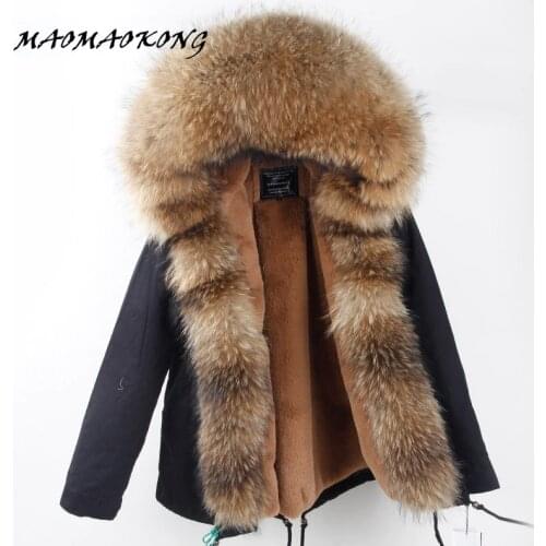 Winter Coat Women 2017 New Army Green Camouflage Parkas With Big Large Real Raccoon Fur Collar Hooded Thick Warm Outwear Brand