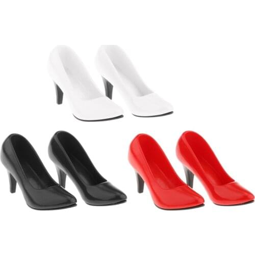 1/6 Female Action Figure High Heel Womens Shoes for HT Kumik Girl Doll 12" Action Figure Accessory Kits