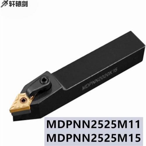 1PC MDPNN 2525M11 MDPNN2525M15 CNC Lathe Tool Holder Outer Turning Metal Cutting DNMG