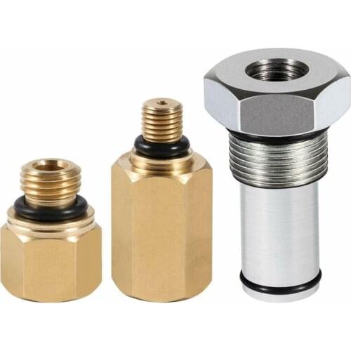 3Pcs Air Test Fitting Tool & Oil Rail Adapter Leak Test Kit for Ford 6.0L Powerstroke