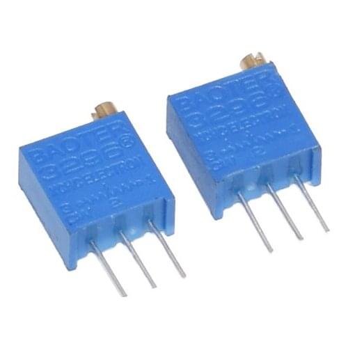 50PCS 3296W 3296 50 100 200 500 ohm 1K 2K 5K 10K 20K 50K 100K 200K 500K 1M ohm 103 100R 200R 500R Trimpot Trimmer Potentiometer