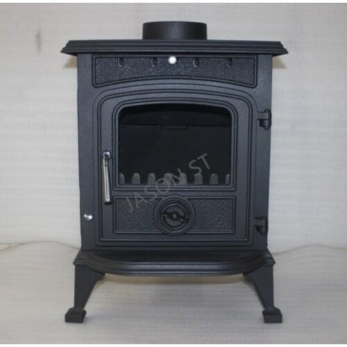 Freestanding Real Fire Fireplace Cast Iron Wood Burning American Stove B & B European Style