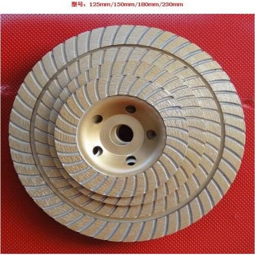 Free shipping sinetering 230*22*5mm strengthened continious turbo diamond cup wheel for grinding stone marble/granite/concrete