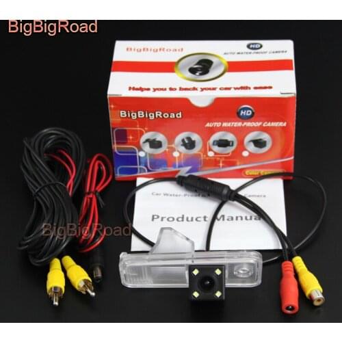 BigBigRoad Car Rear View Reverse Backup Parking Camera Waterproof For Hyundai Grandeur Azera HG ix25 ix 25 2014 2015 2016 2017