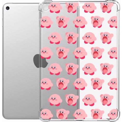 Cute Pigs For iPad Pro 12.9 2020 Case Transparent Silicone Reinforced Corners Soft Cover Funda iPad 7th Generation Cases Air 1 2