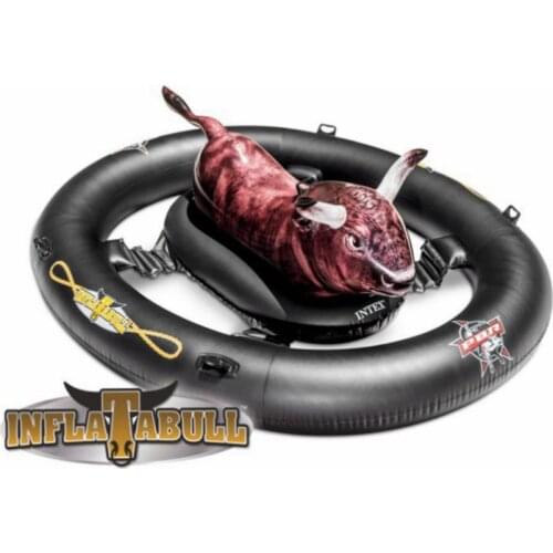 Children Adult Crazy Inflatable Ride on Rodeo Bull Pool Float Giant Water Fun Floaties Summer Swimming Pool Toys