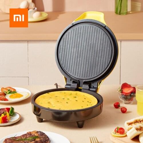 Xiaomi Liren Electric Baking Roast BBQ Pan 2-sided Heating Suspension Baking Pancake Crepe Maker Non Stick Plate Pan Cooking