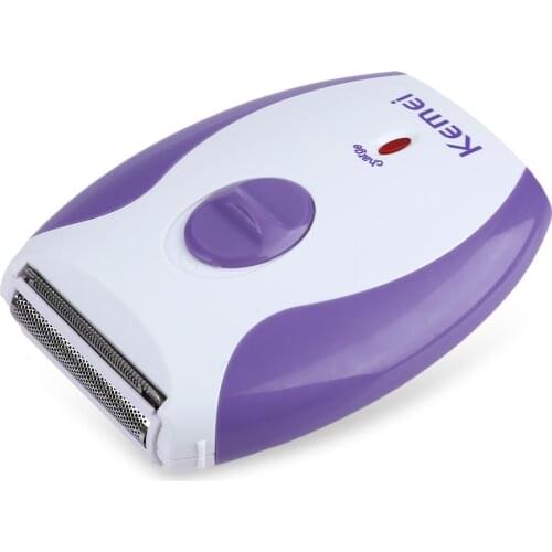 Kemei USB Rechargable Electric Epilator Women Shaver Hair Removal Shaving eyebrow Trimmer Bikini Depilatory Legs Body depilador