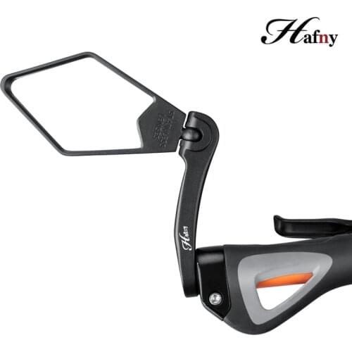 HAFNY Bike Mirror Back Mountain Bicycle Rearview Mirror Unbreakable Lens MTB Cycling Handlebar End Rear View Mirrors For Cyclist