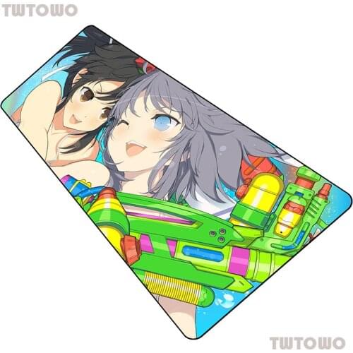 Senran Kagura Mouse Pad HD Pattern Pad Mouse Notbook Computer Mousepad Cool New Gaming Padmouse Gamer Laptop 90x40cm Mouse Mats