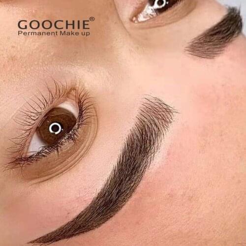 Goochie Micropigment Brown Pigment Color Permanent Makeup Microblading Supplied Eyebrow Shading Micropigmentation Cosmetic Ink