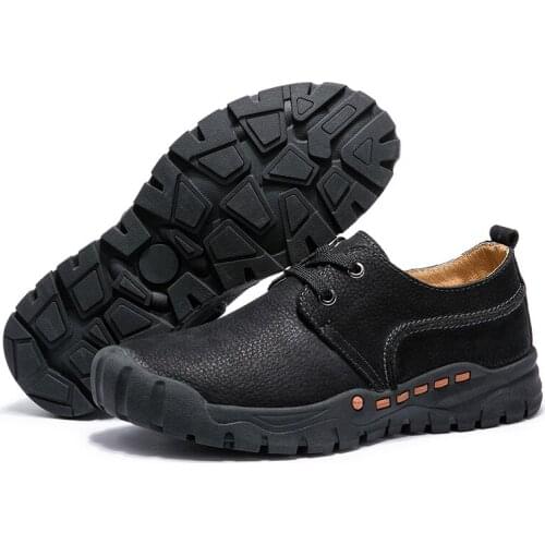 Mens Lace Up Comfortable Fashion Sneakers Moccasins Men Genuine Leather Outdoor Casual Shoes Walking Flat Shoes