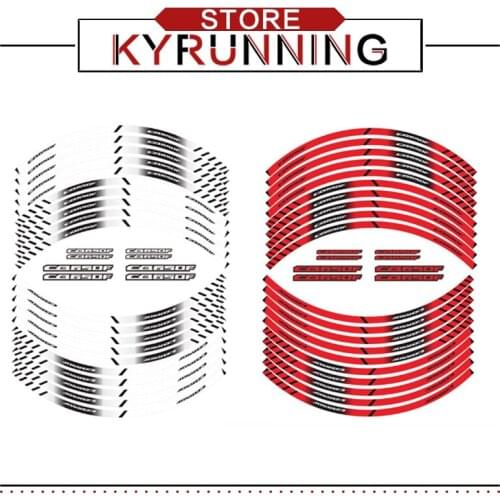 New Motorcycle Tire Reflective stickers inner wheel stripes decoration decals For HONDA CB650F cb650f