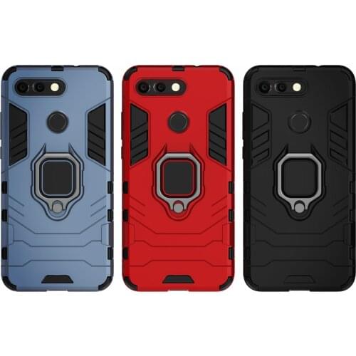 Shockproof Armor Case for Honor View 20 Huawei Honor V20 Case Ring Holder Stand Cover For Huawei Honor V20 PCT-AL10 PCT-TL10