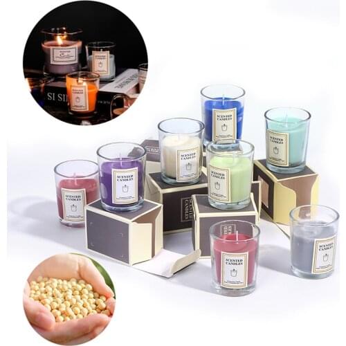 Strongwell Nordic Scented Candles Home Decoration Birthday Cake Christmas Romantic Wedding Wax Candles Candle