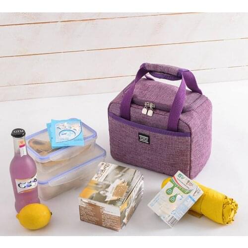 Lunch Bag Cool Bag Food Storage Kids Adult Thermal Insulated Lunch Box Picnic